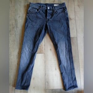 All Saints Men's Rex Slim Fit Denim Jeans Size 32x27
